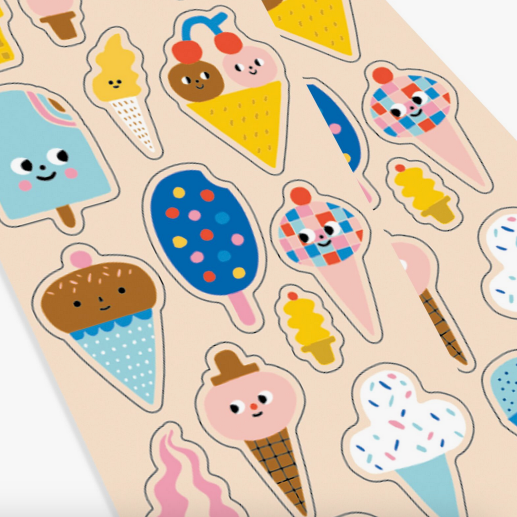 Stickiville Stickers X Suzy Ultman: Ice Cream - Skinny