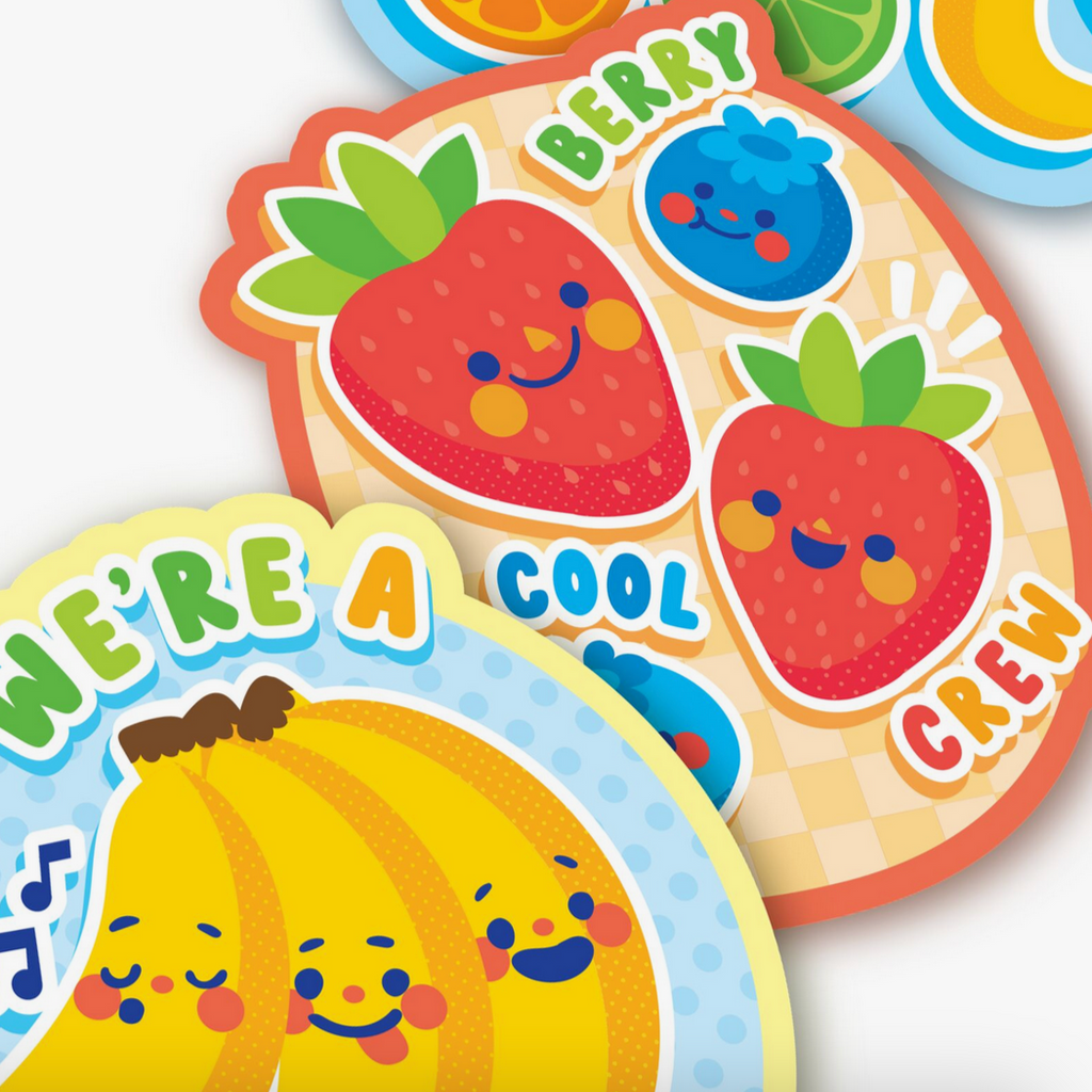 Stickiville Happy Rainbows Die-Cut Vinyl Stickers