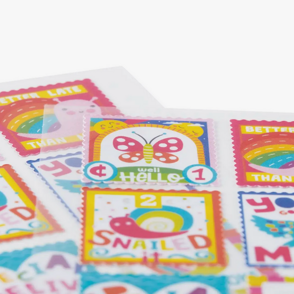 Stickiville Snail Mail Stamp