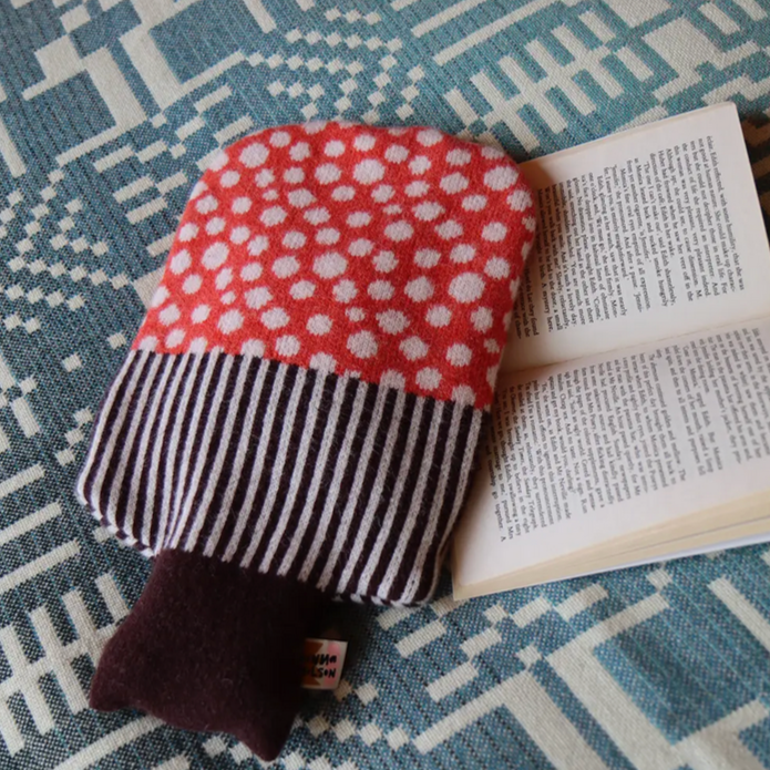Mushroom Hot Water Bottle -Donna Wilson