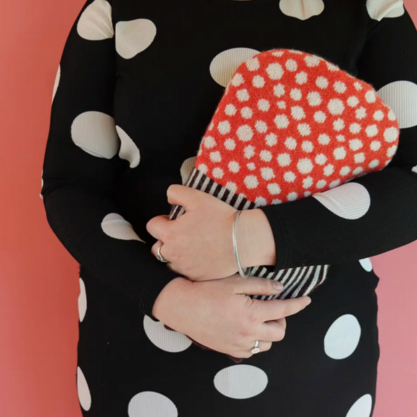 Mushroom Hot Water Bottle by Donna Wilson