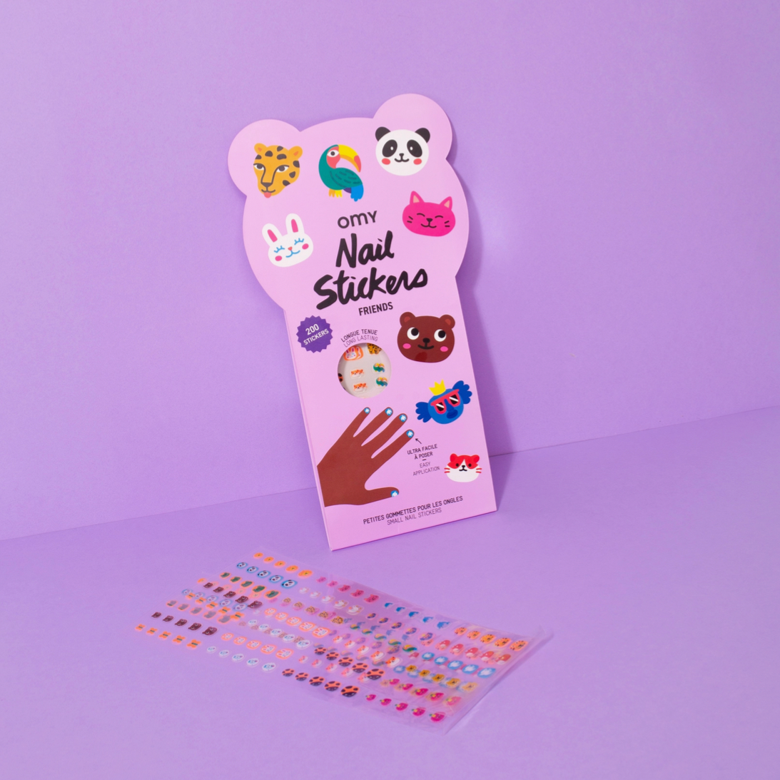 200 Friends Nail Stickers