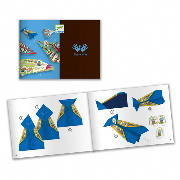 Planes Origami Paper Craft Kit (7-13yrs)