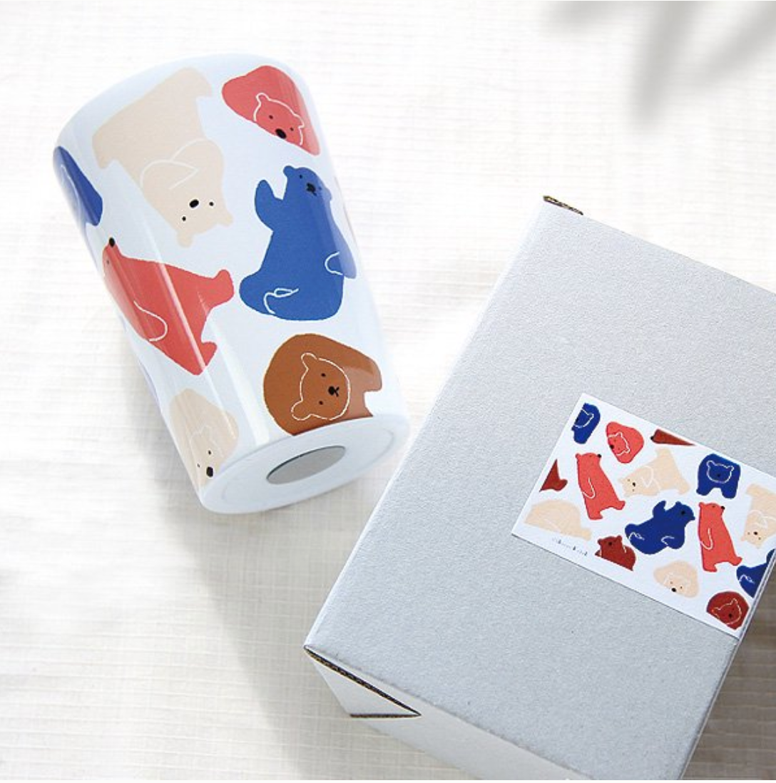 Colorful Bear Tumbler