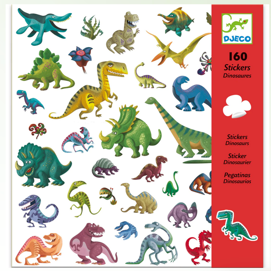 Dinosaur Stickers 16pk