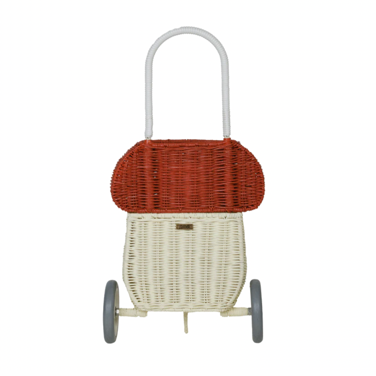 Rattan Mushroom Luggy - red