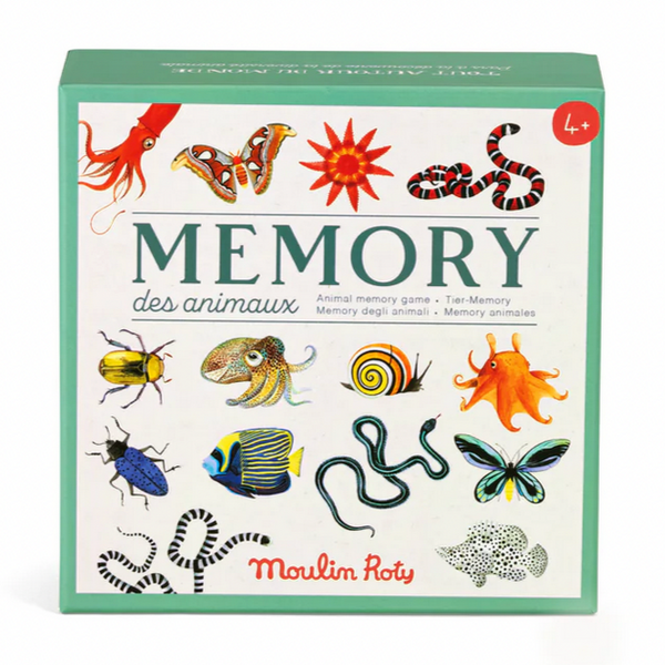 Animal Memory Game "All Around The World" 4yrs+