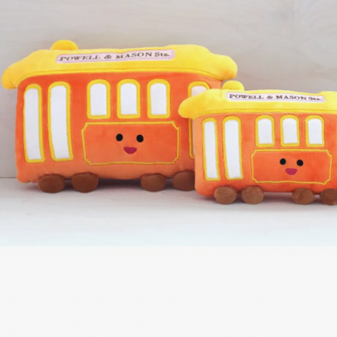 Cable Car Plush Toy -large