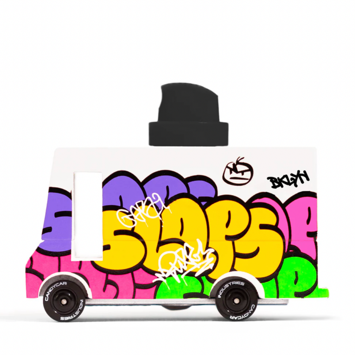 Graffiti Black Van