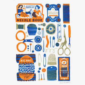 Sewing Collection Riso Print -Louise Lockhart
