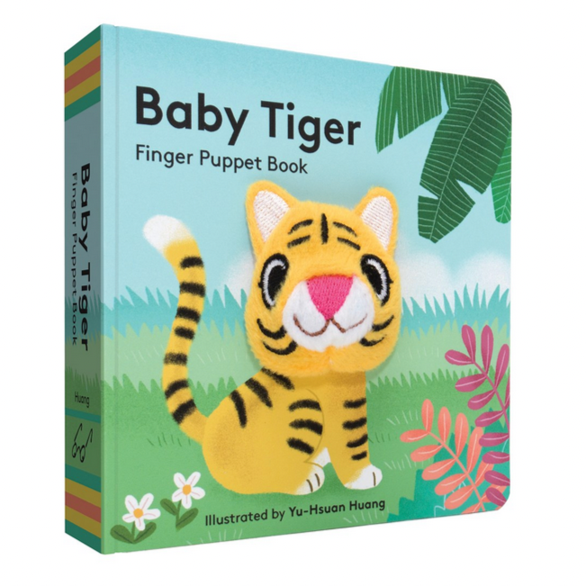 Baby Tiger: Finger Puppet Book (0-3yrs)