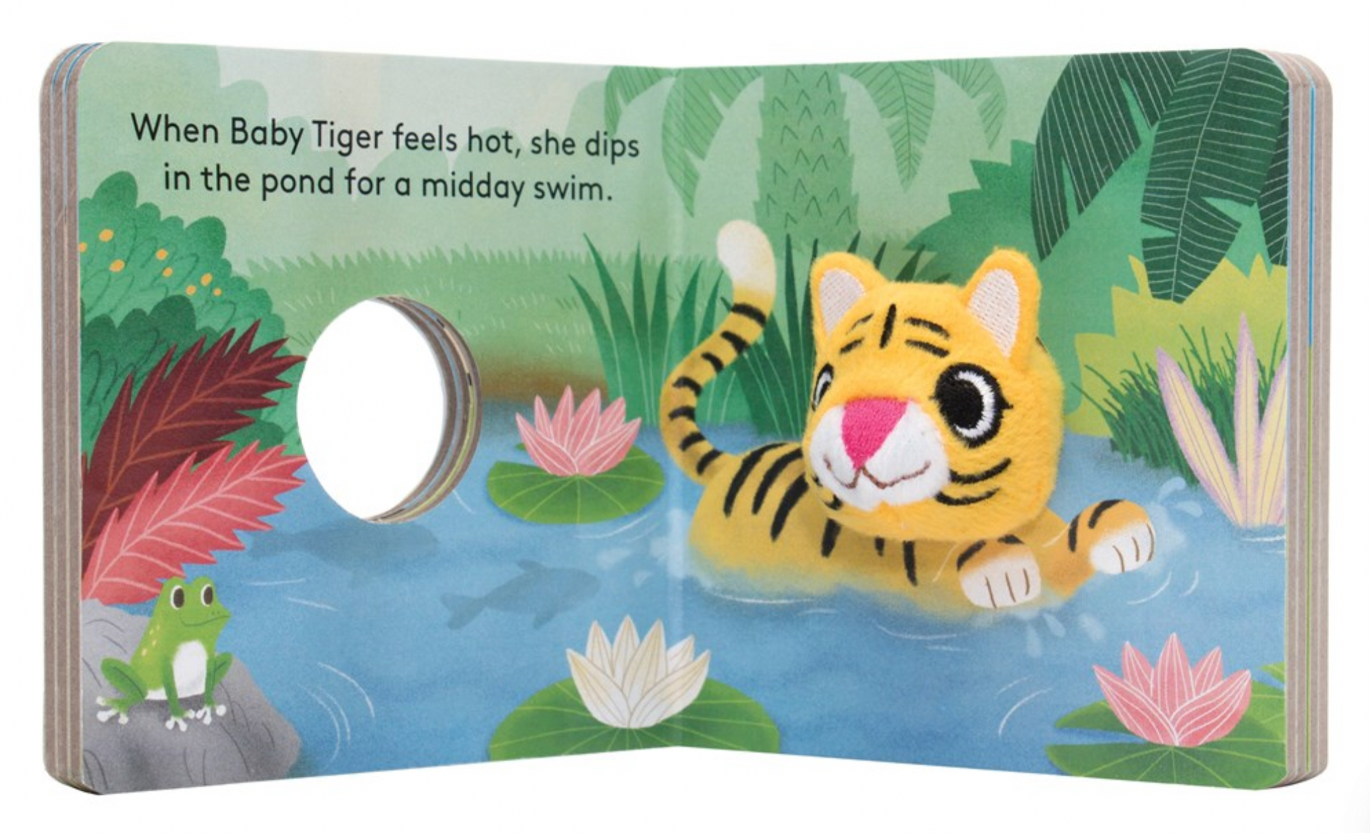 Baby Tiger: Finger Puppet Book