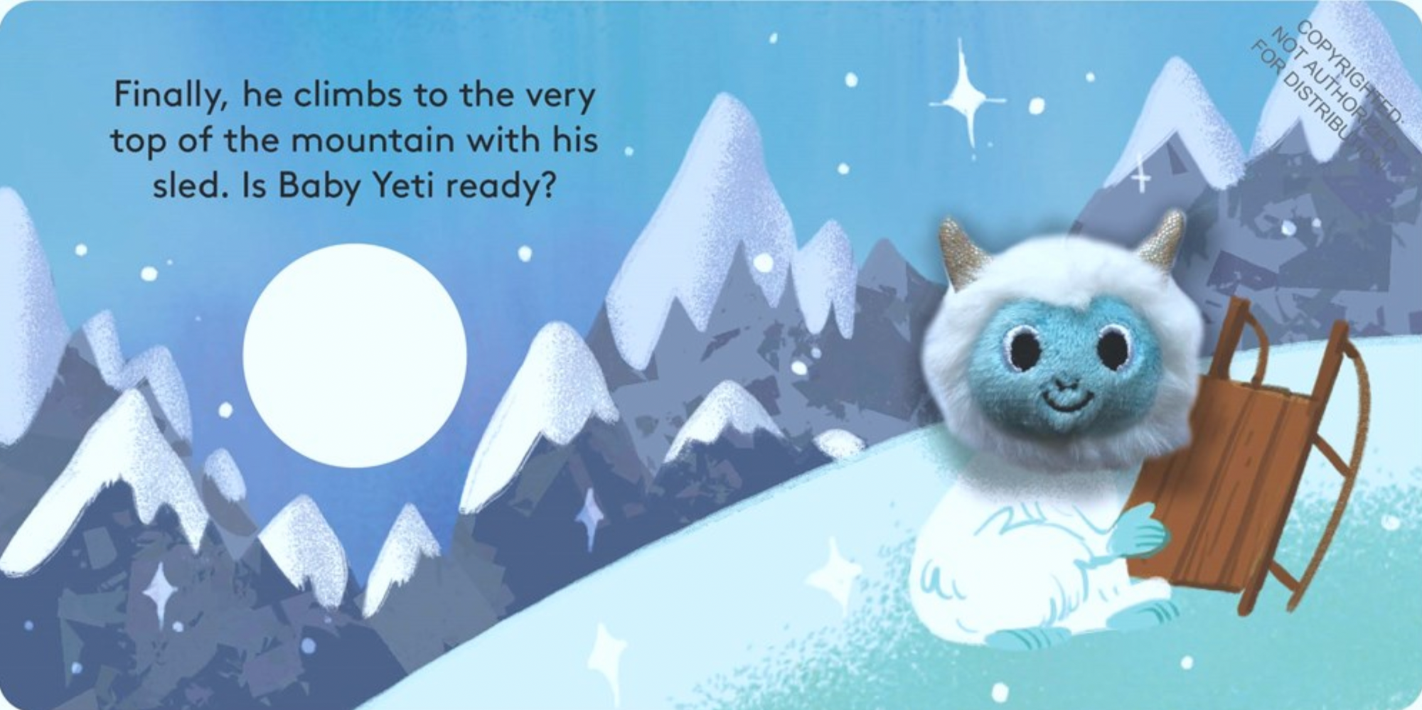 Baby Yeti: Finger Puppet Book