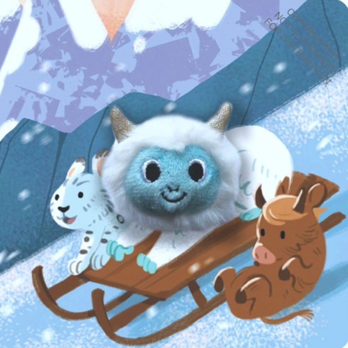 Baby Yeti: Finger Puppet Book