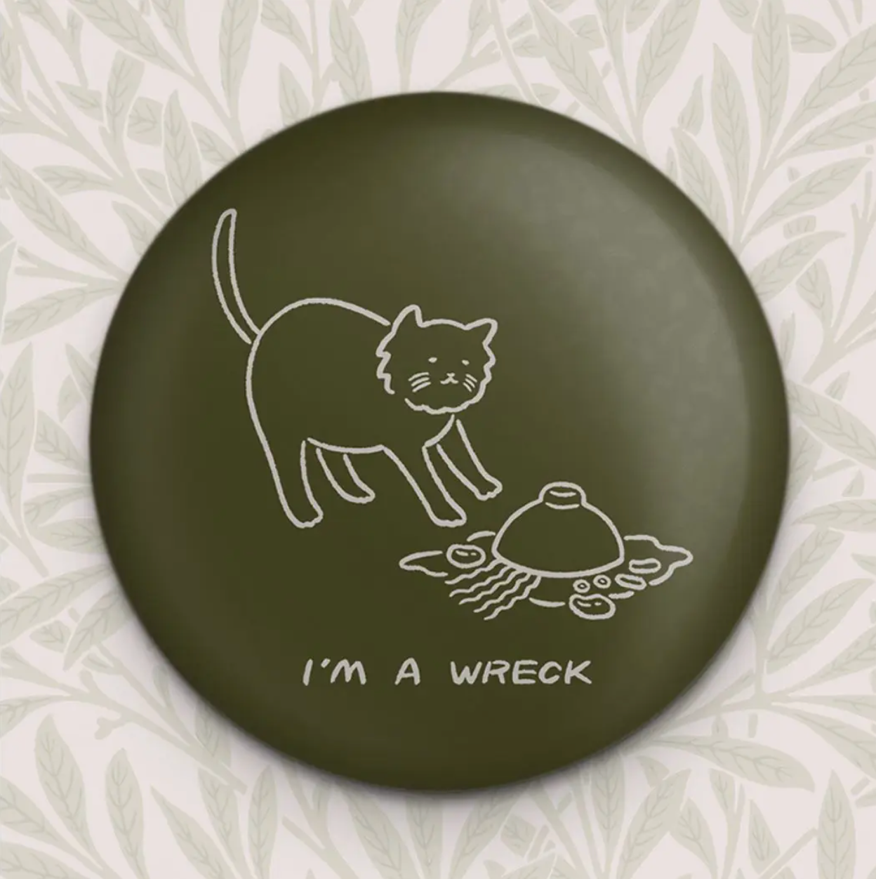 I'm A Wreck (Soup) Magnet