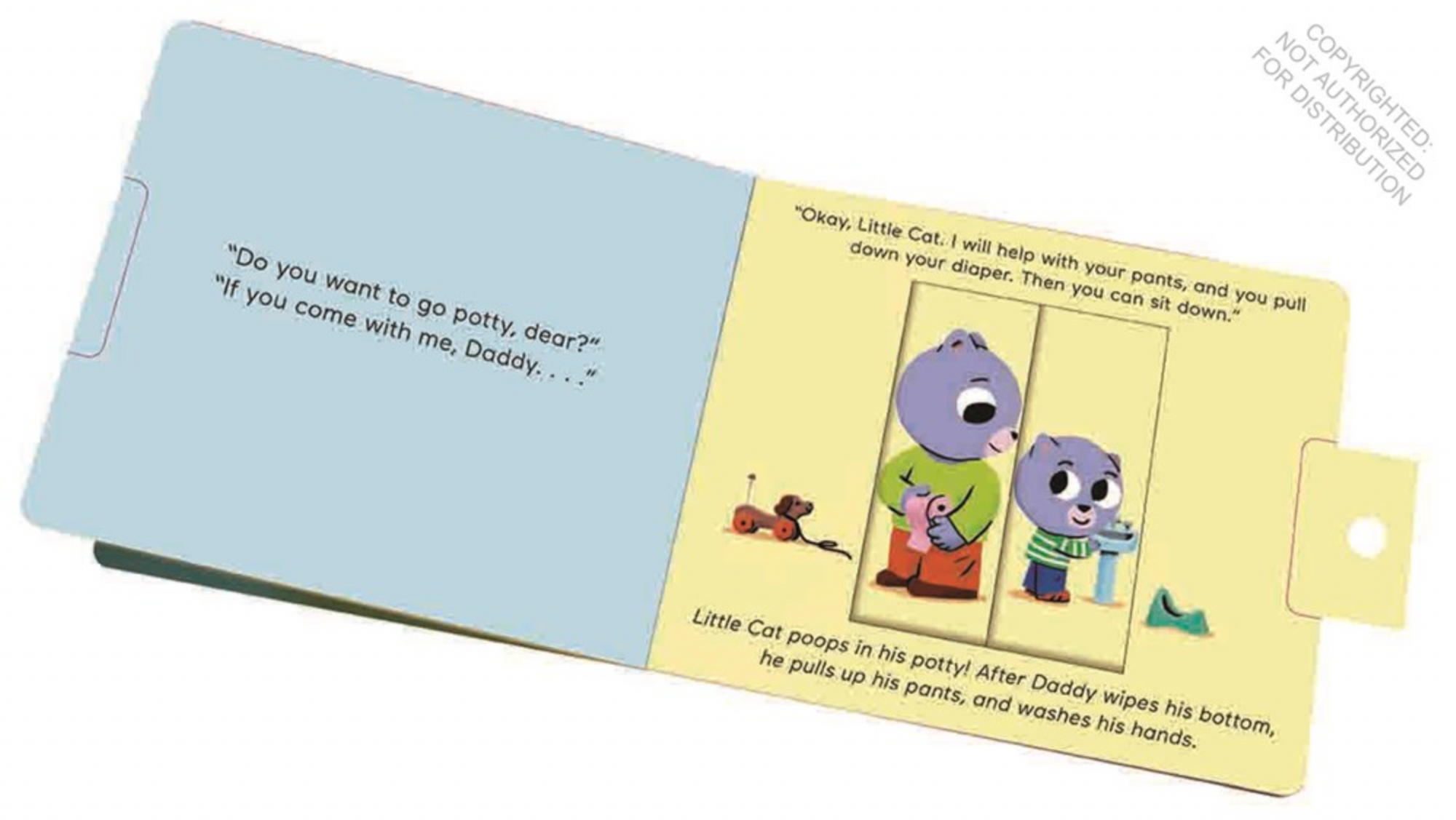 Potty Time: A Pull-the-Tab Book