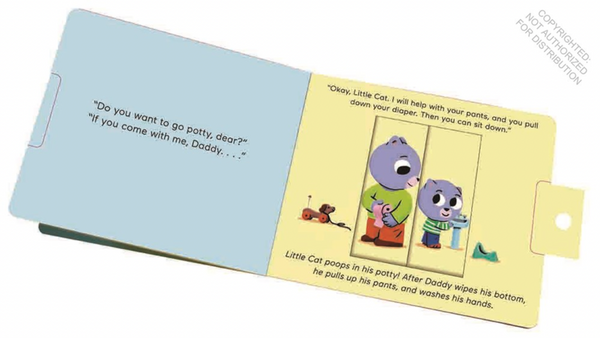 Potty Time: A Pull-the-Tab Book (0-3yrs)