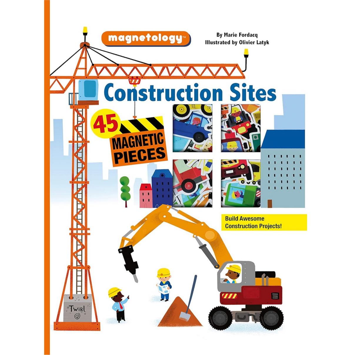 Magnetology: Construction Sites 45 magnetic pieces