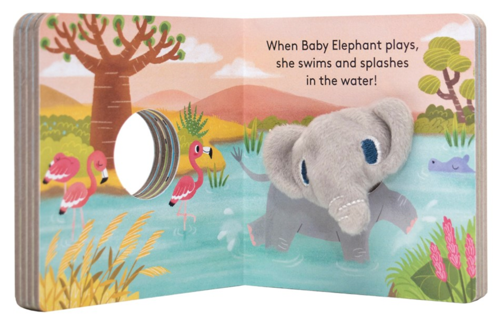 Baby Elephant: Finger Puppet Book