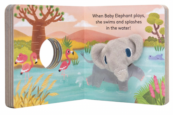 Baby Elephant: Finger Puppet Book (0-3yrs)