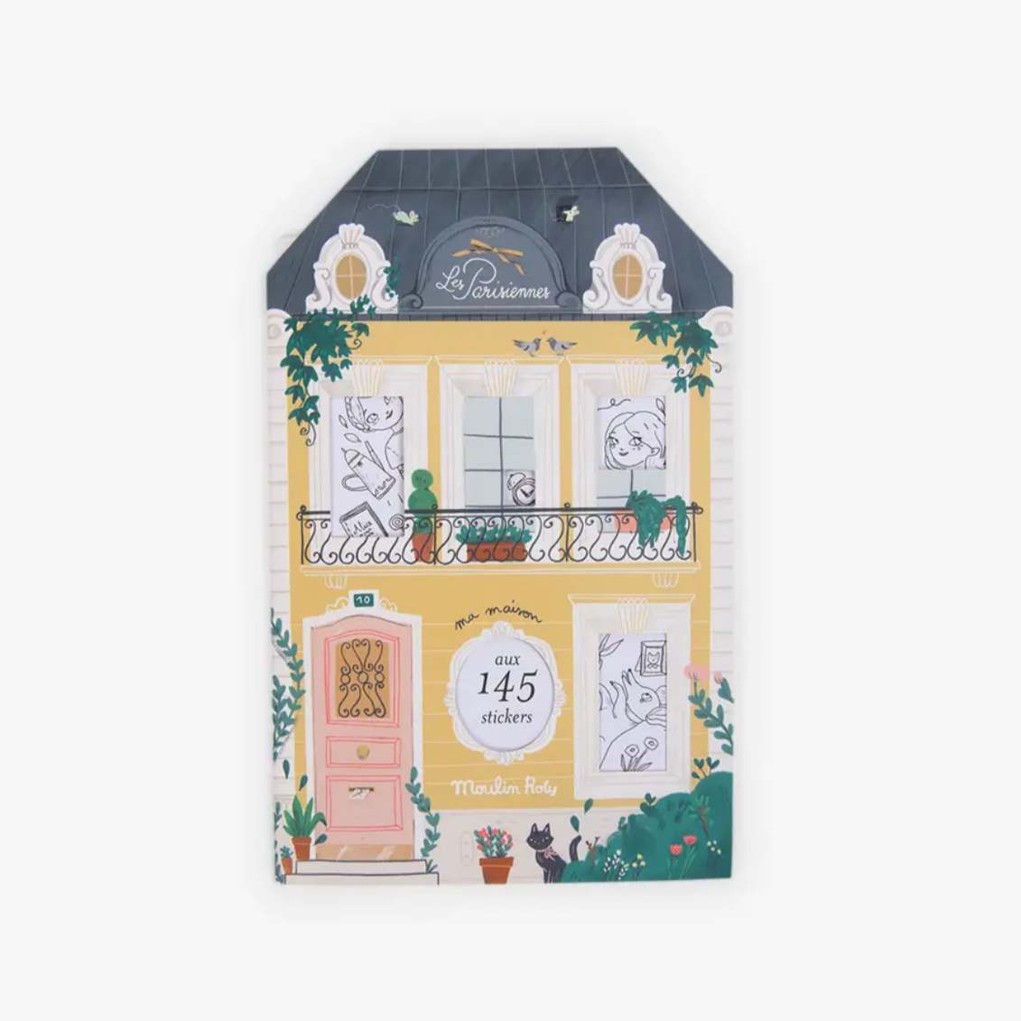 Coloring Book + 145 Stickers the Parisiennes