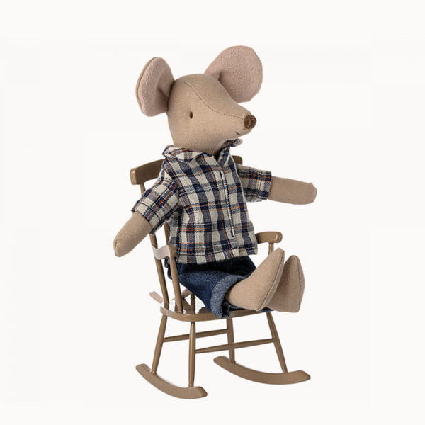 Rocking Chair for Mouse - light brown