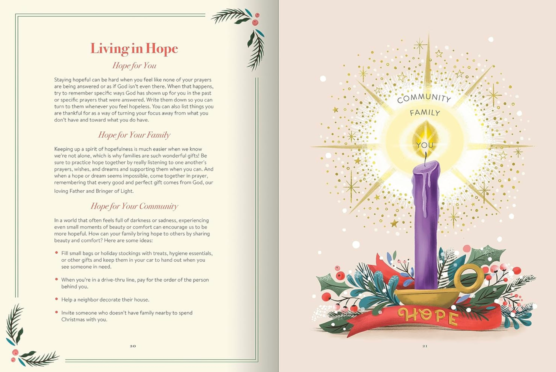 'Tis the Season Family Advent Activity Book -christian