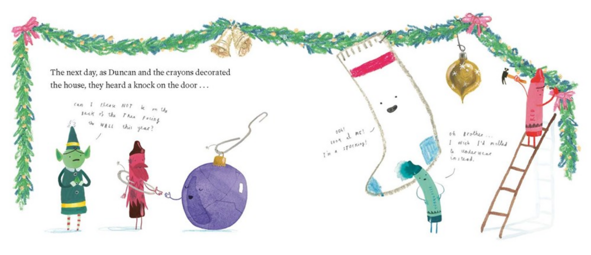 The Crayons' Christmas -Oliver Jeffers