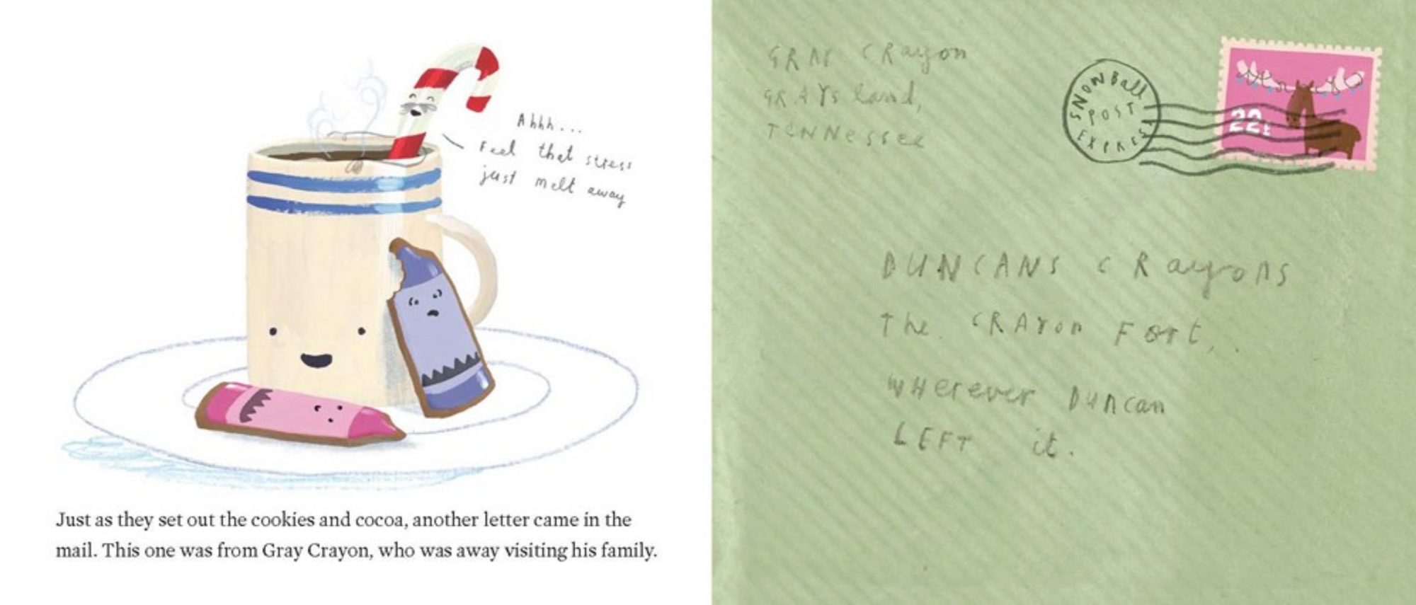 The Crayons' Christmas -Oliver Jeffers