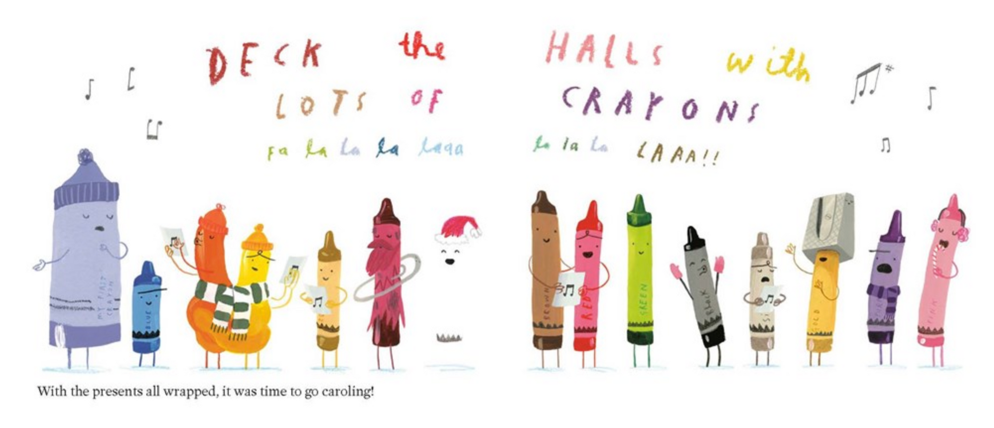 The Crayons' Christmas -Oliver Jeffers