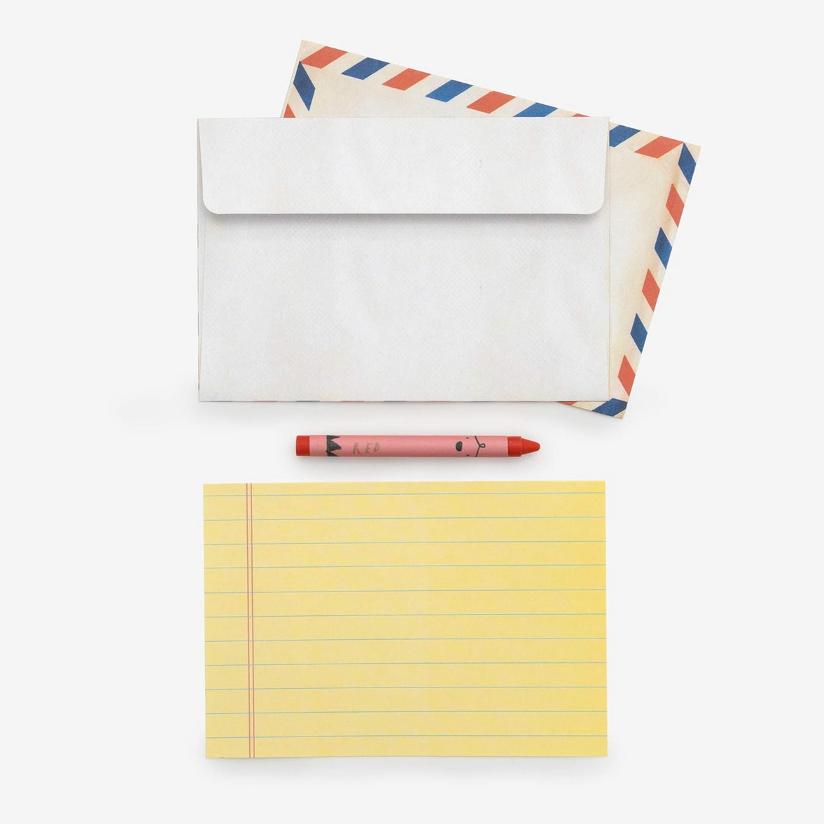 Bring the Crayons Home: A Box of Crayons, Letter-Writing Paper, and Envelopes