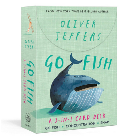Go Fish: A 3-in-1 Card Deck -Oliver Jeffers (4-8yrs)
