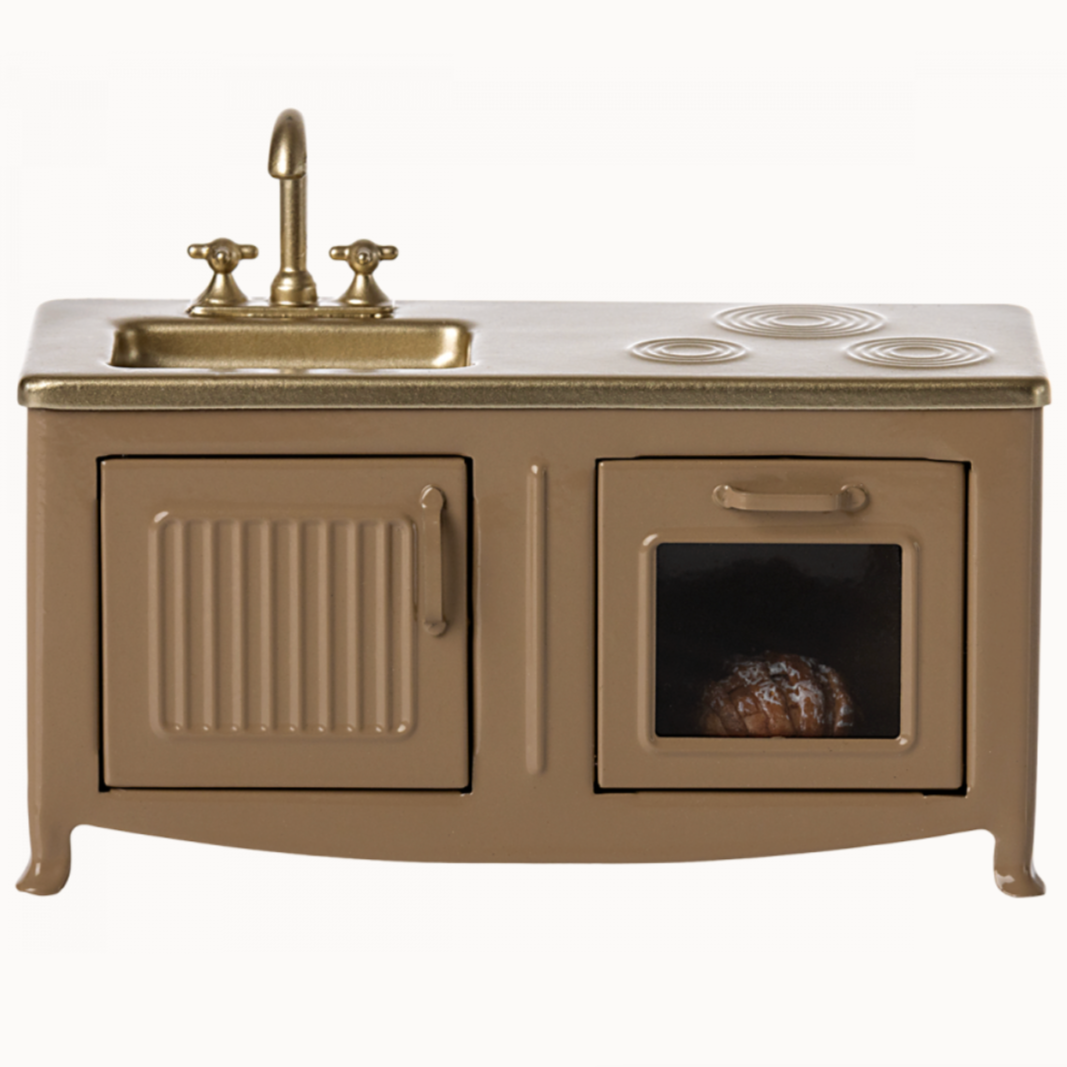 Maileg Kitchen for mouse- light brown