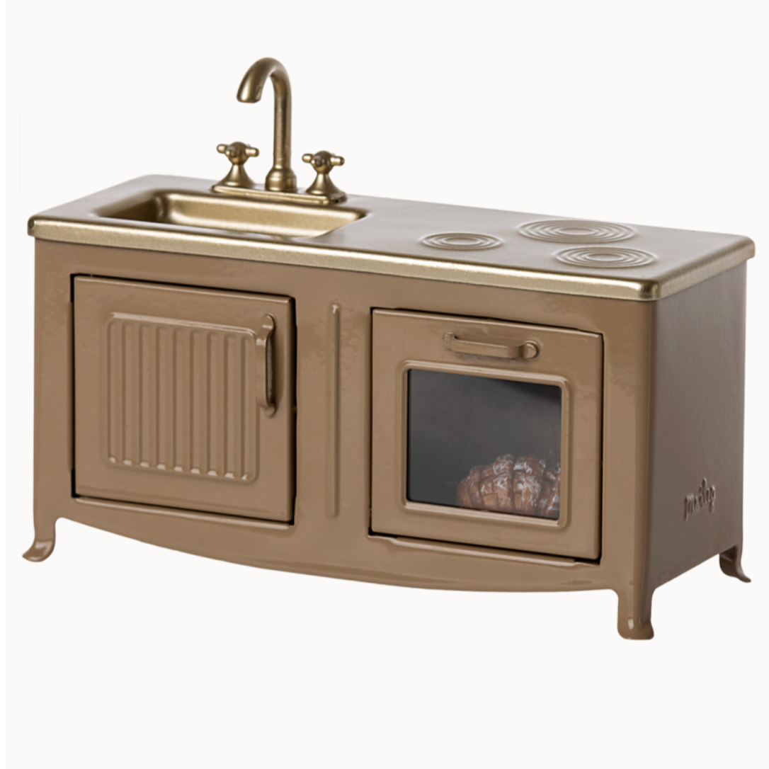 Maileg Kitchen for mouse- light brown