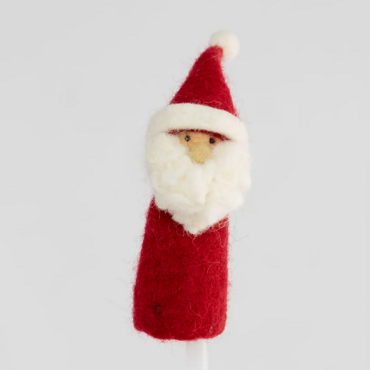 Felt Christmas Finger Puppets