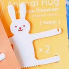 Animal Hug -washi tape dispenser