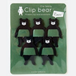 Black Bear Paper Clip