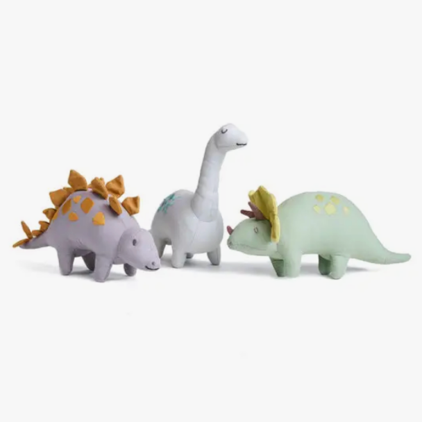 Bronty Linen Dinosaur Toy 1yr+