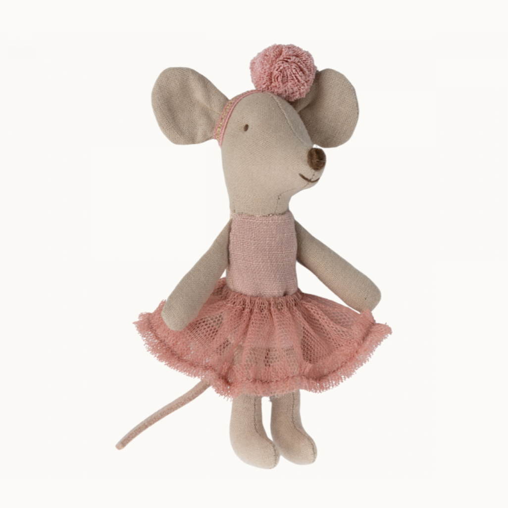 Ballerina Mouse Little Sister - rose