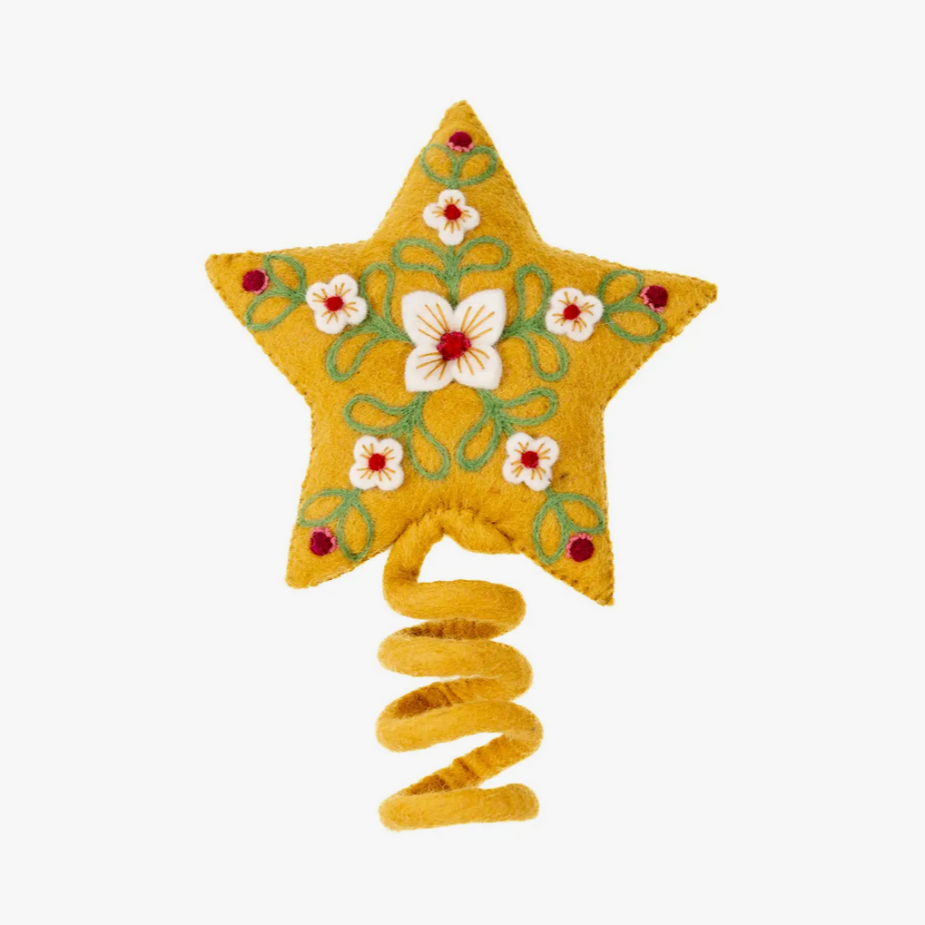 Star Tree Topper - Yellow