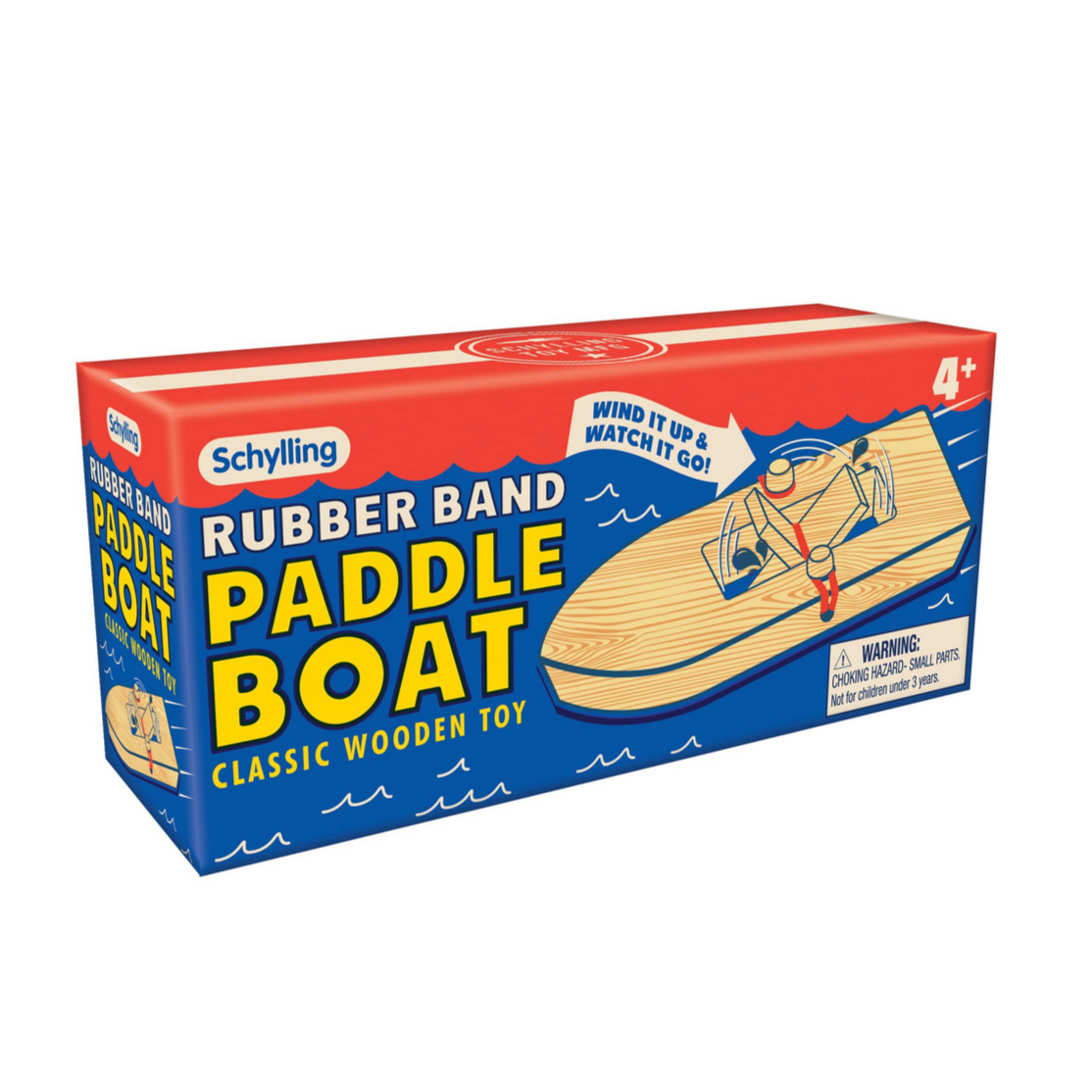 Paddle Boat Rubber Band 4yrs+