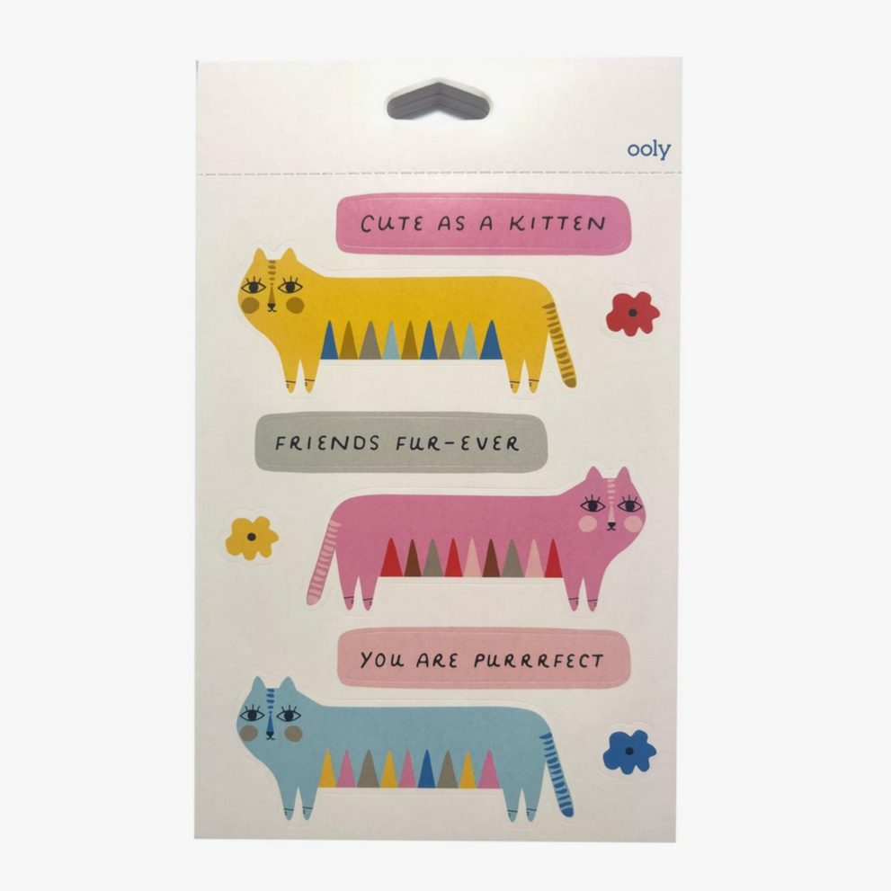 Stickiville Stickers X Suzy Ultman: Dress Up Cats