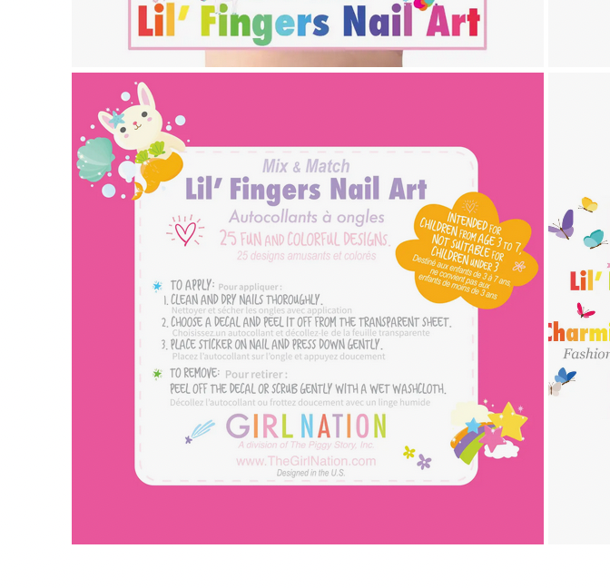 Lil' Fingers Nail Art- Unicorn Fantasy (3-7yrs)