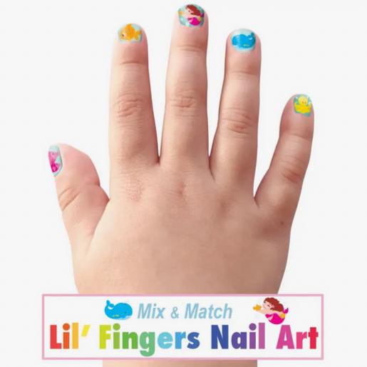 Lil' Fingers Nail Art- Mermaids & Friends (3-7yrs)