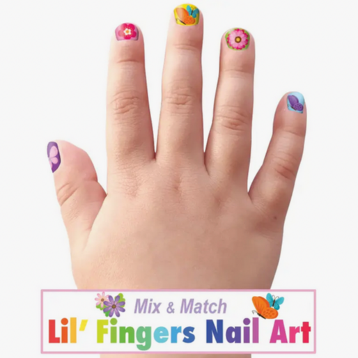 Lil' Fingers Nail Art- Spring Fling (3-7yrs)