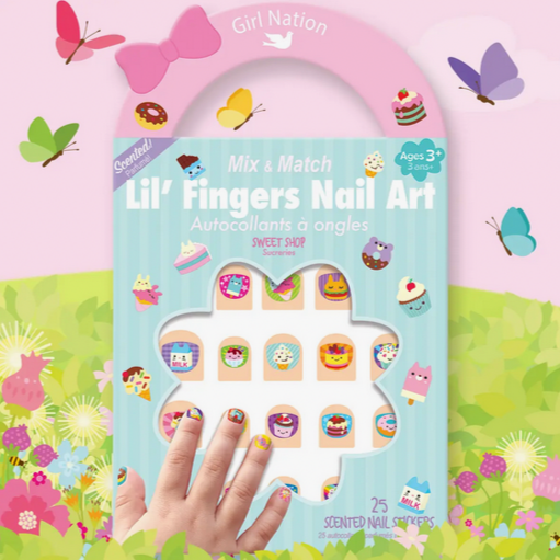 Lil' Fingers Nail Art- Sweet Shop (3-7yrs)