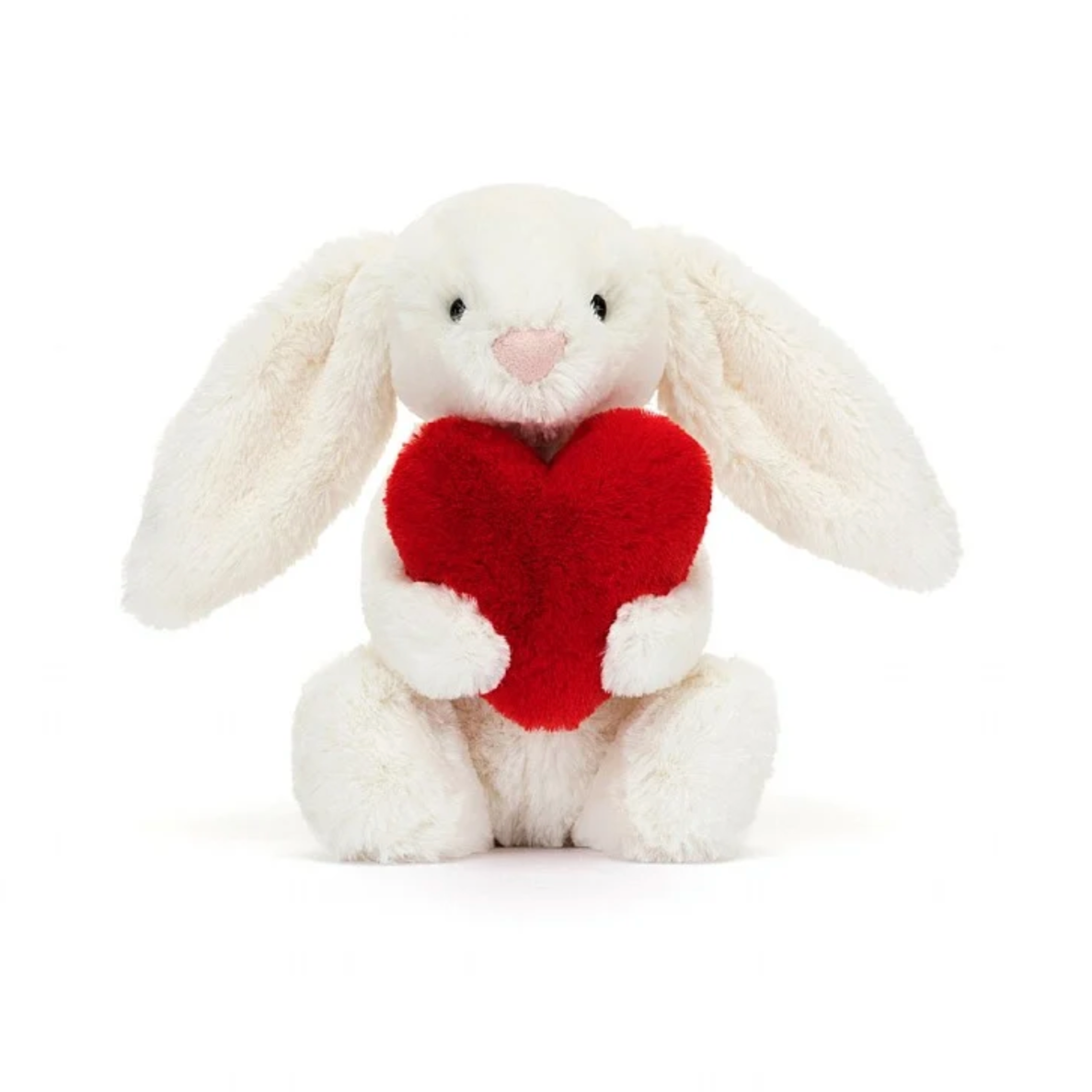 Bashful Red Love Heart Bunny