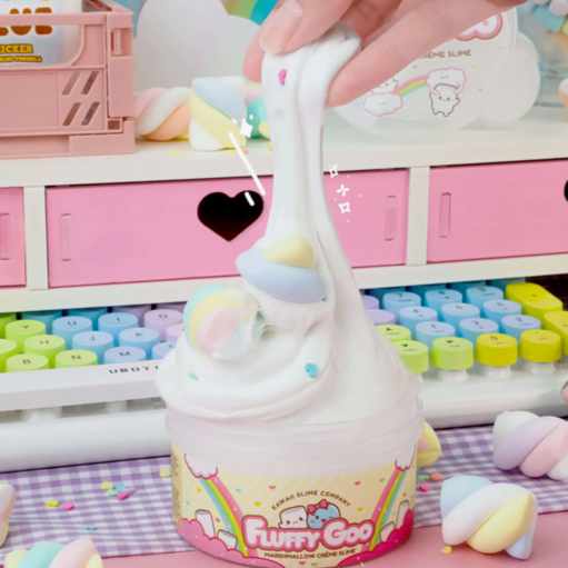 Fluffy Goo Classic Marshmallow Slime Putty