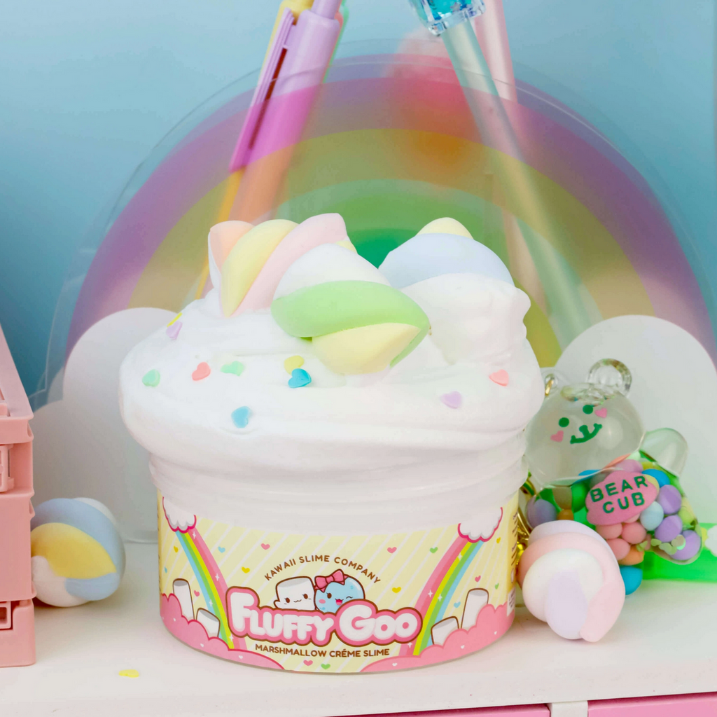 Fluffy Goo Classic Marshmallow Slime