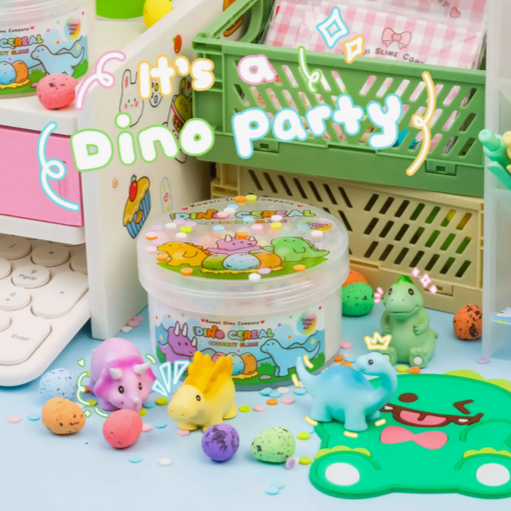 Dino Cereal Crunchy Slime Putty
